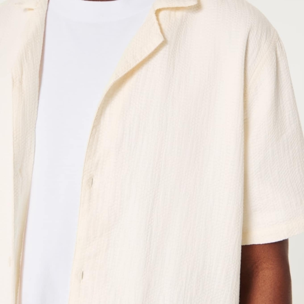 Hollister beige shirt, size L - Picture 3 of 4